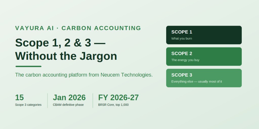 Carbon Accounting Explained: Scope 1, 2 and 3 Without the Jargon